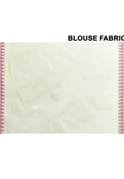 Kerela Kasavu Pure Cotton Saree in Off White