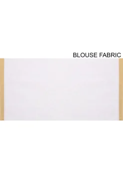 Kerela Kasavu Pure Cotton Saree in Off White