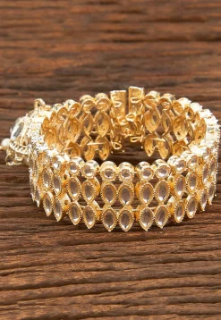 Kundan Adjustable Bracelet