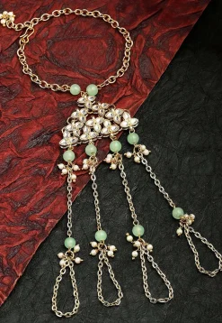 Kundan Adjustable Haath Phool