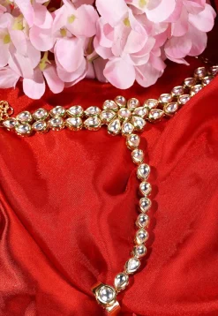 Kundan Adjustable Haath Phool