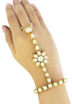 Kundan Adjustable Haath Phool