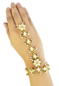 Kundan Adjustable Haath Phool