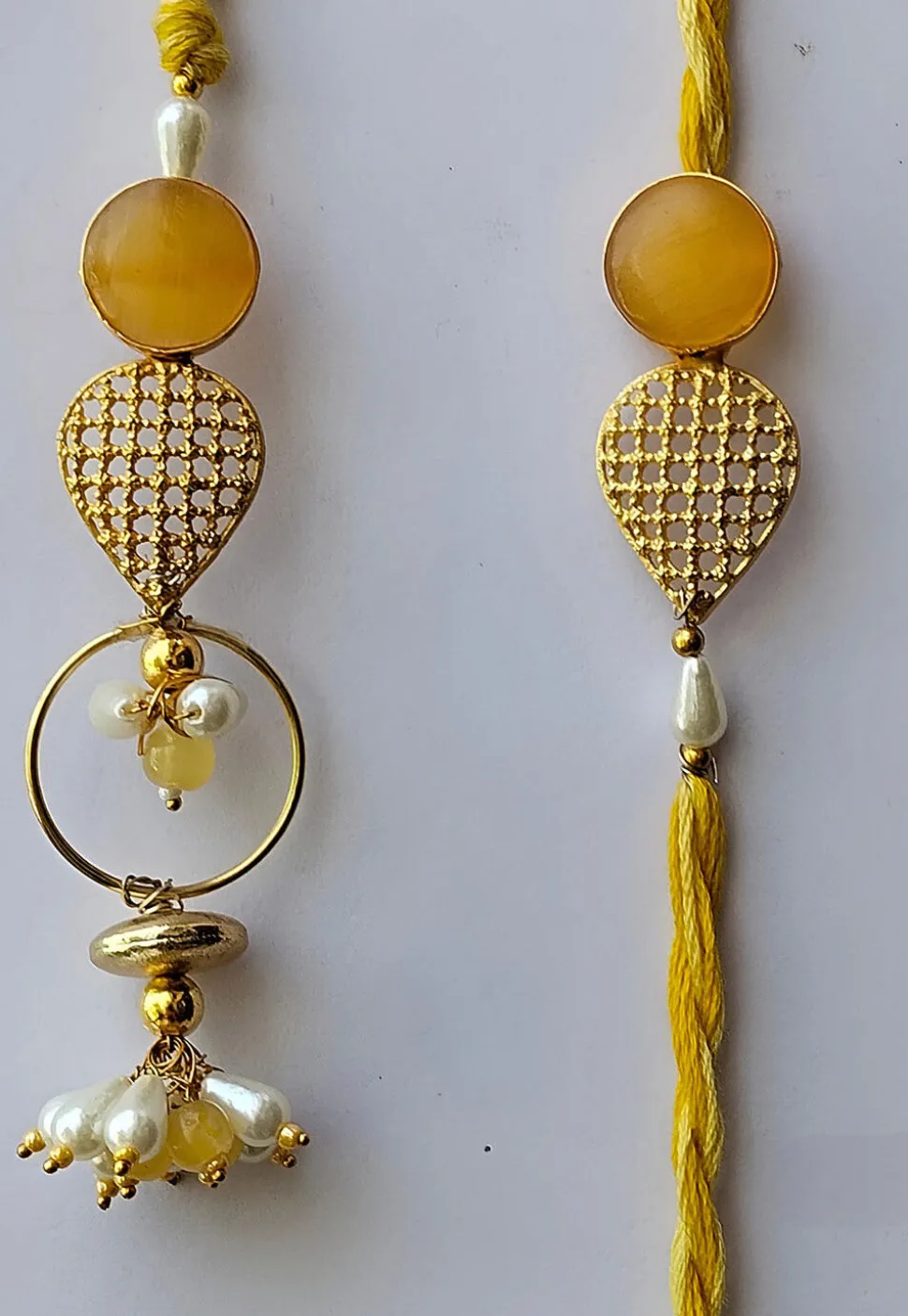 Kundan Bhaiya and Bhabhi Rakhi Pair