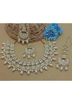 Kundan Choker Necklace Set