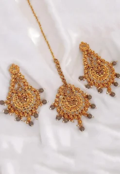Kundan Choker Necklace Set