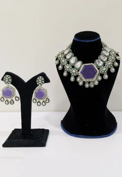 Kundan Choker Necklace Set