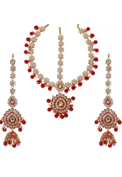 Kundan Choker Necklace Set
