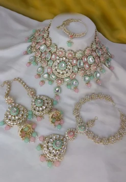 Kundan Choker Necklace Set