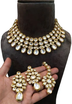 Kundan Choker Necklace Set