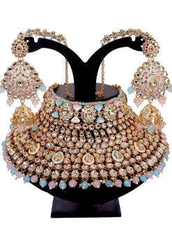 Kundan Choker Necklace Set