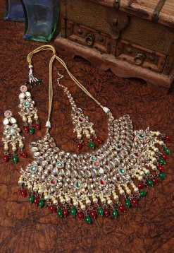 Kundan Choker Necklace Set