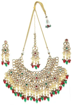 Kundan Choker Necklace Set