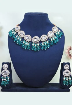 Kundan Choker Necklace Set