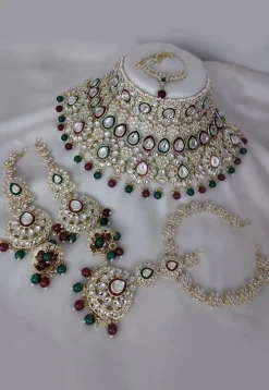 Kundan Choker Necklace Set
