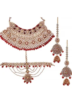 Kundan Choker Necklace Set