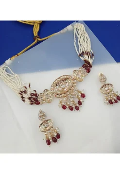 Kundan Choker Necklace Set