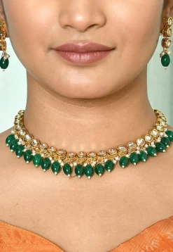 Kundan Choker Necklace Set