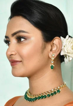 Kundan Choker Necklace Set