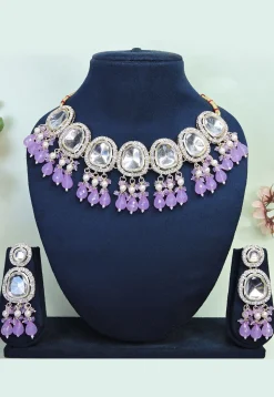 Kundan Choker Necklace Set