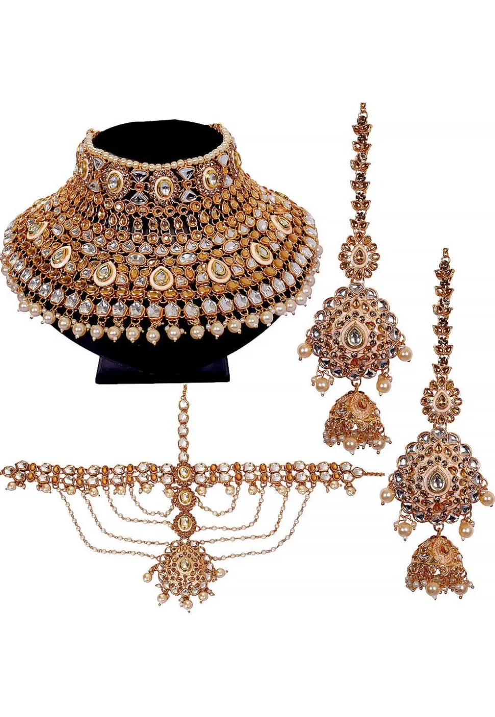 Kundan Choker Necklace Set