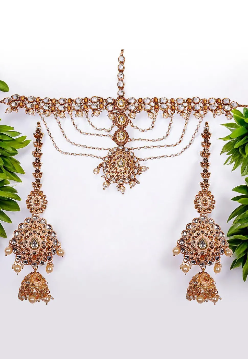 Kundan Choker Necklace Set