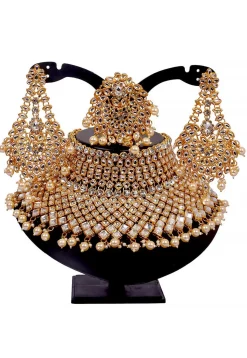 Kundan Choker Necklace Set