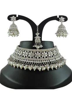 Kundan Choker Necklace Set