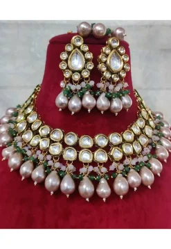 Kundan Choker Necklace Set