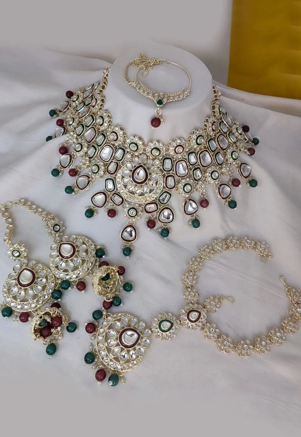 Kundan Choker Necklace Set