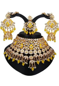 Kundan Choker Necklace Set