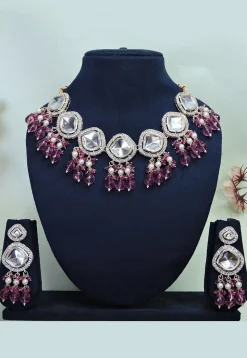 Kundan Choker Necklace Set