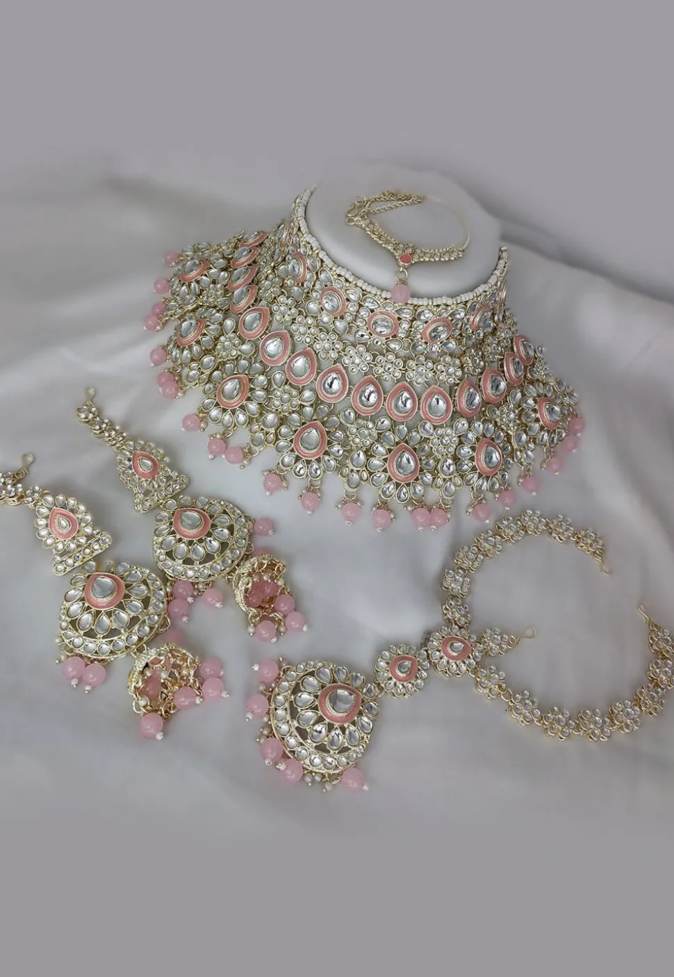 Kundan Choker Necklace Set