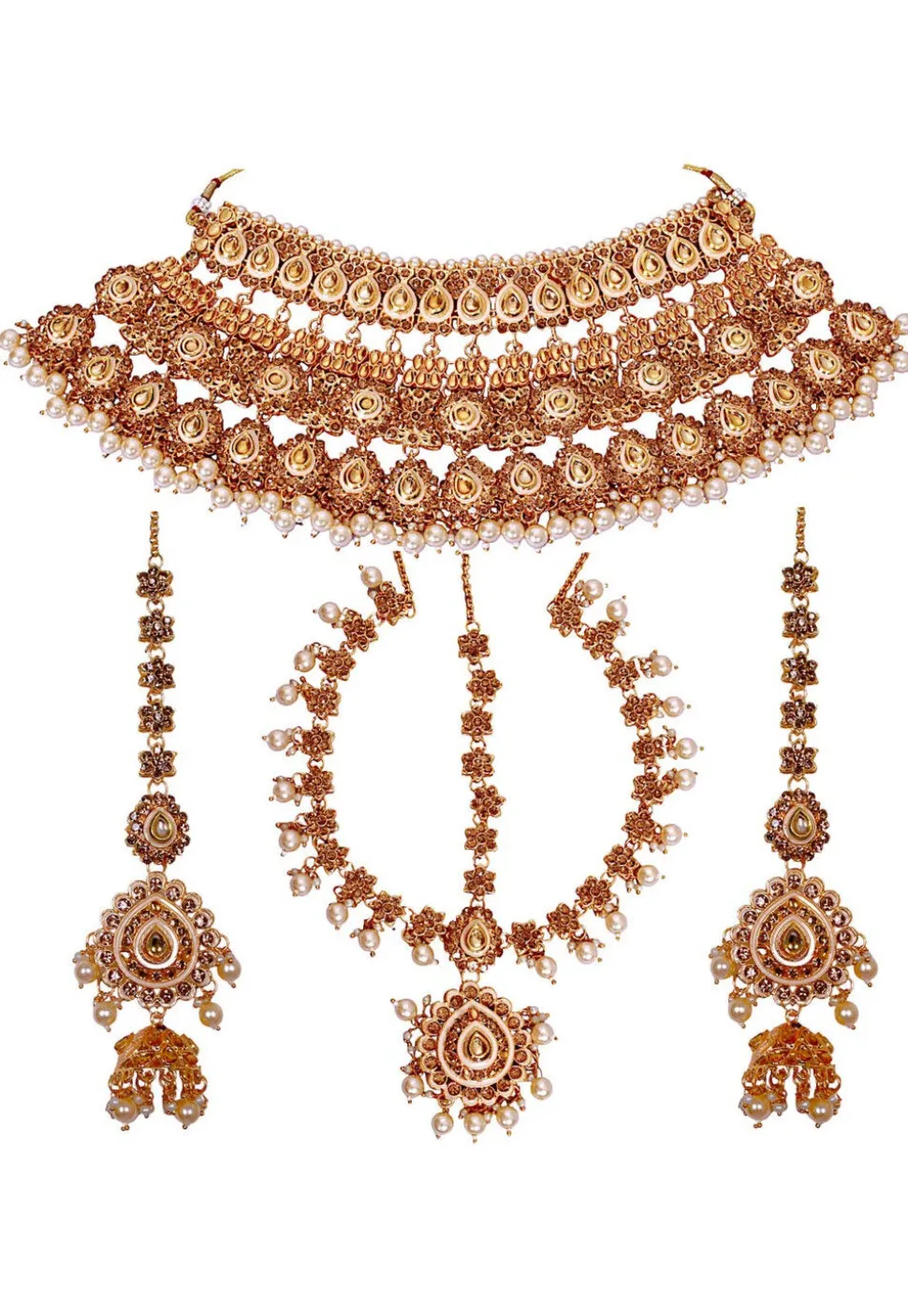Kundan Choker Necklace Set