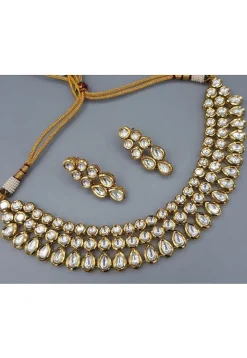 Kundan Choker Necklace Set