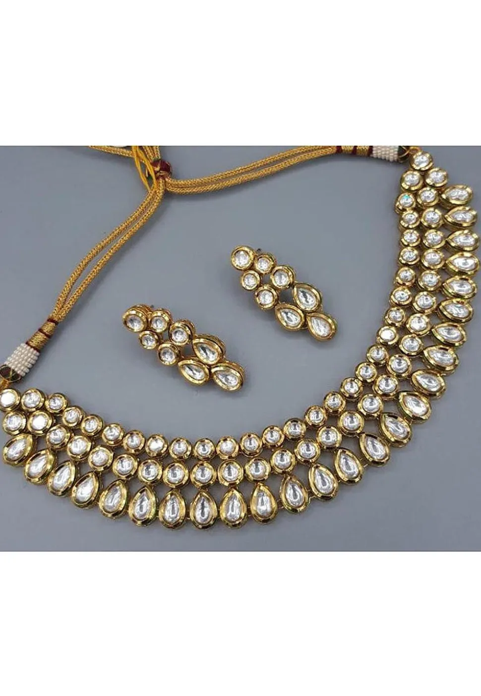 Kundan Choker Necklace Set