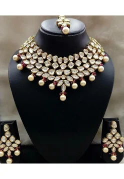 Kundan Choker Necklace Set