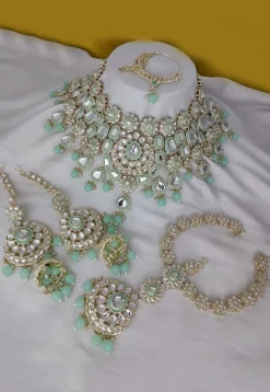 Kundan Choker Necklace Set