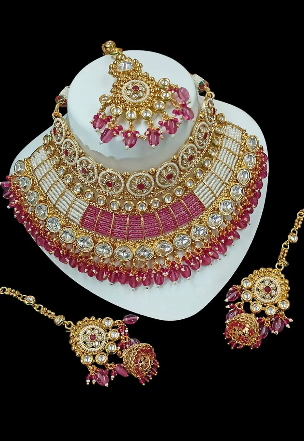 Kundan Choker Necklace Set