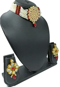 Kundan Choker Necklace Set