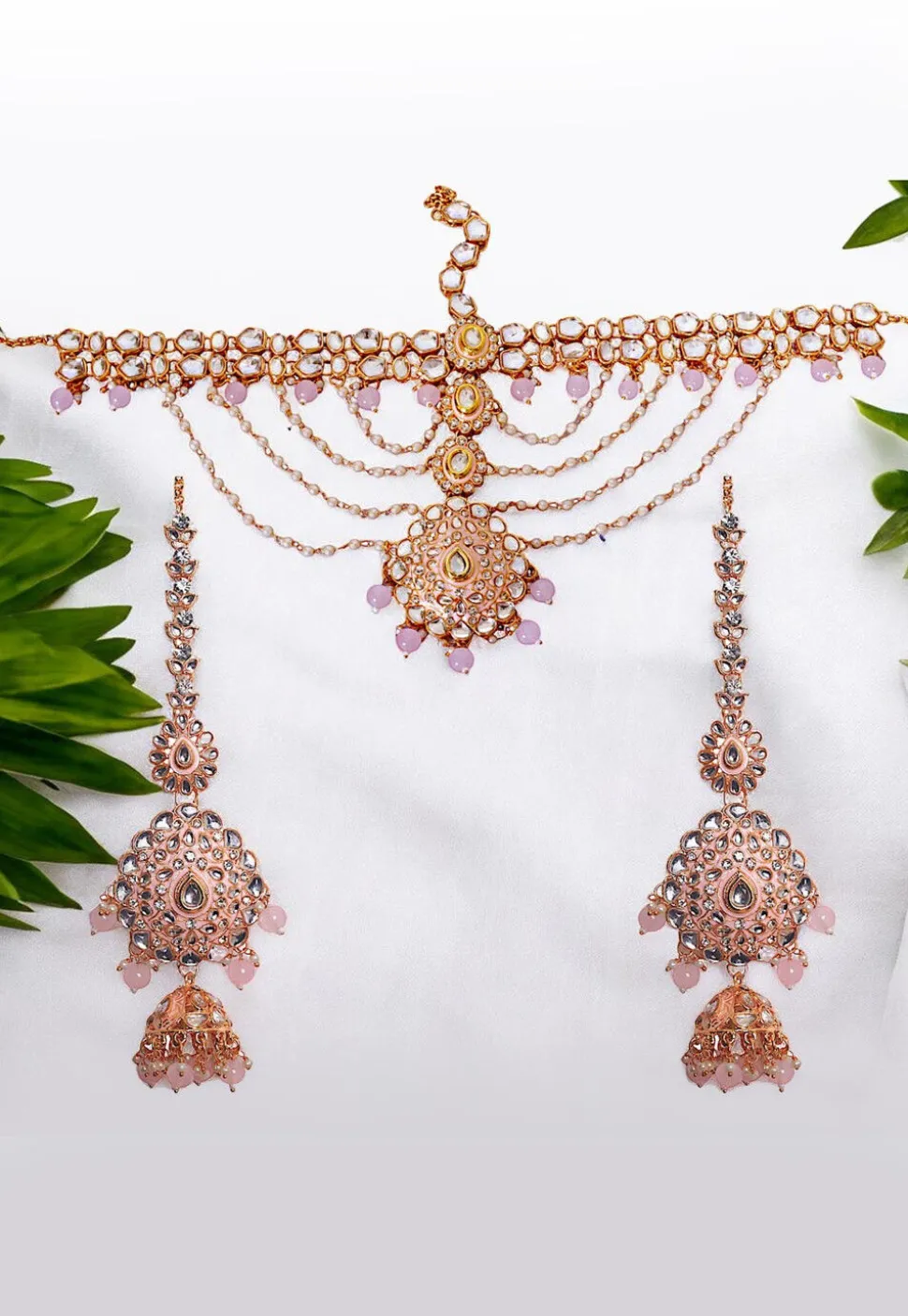 Kundan Choker Necklace Set