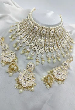 Kundan Choker Necklace Set