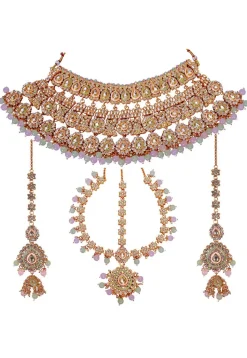 Kundan Choker Necklace Set