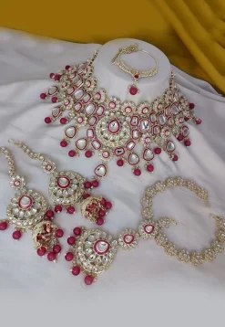 Kundan Choker Necklace Set