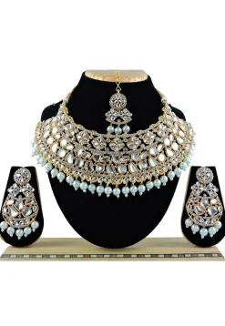 Kundan Choker Necklace Set