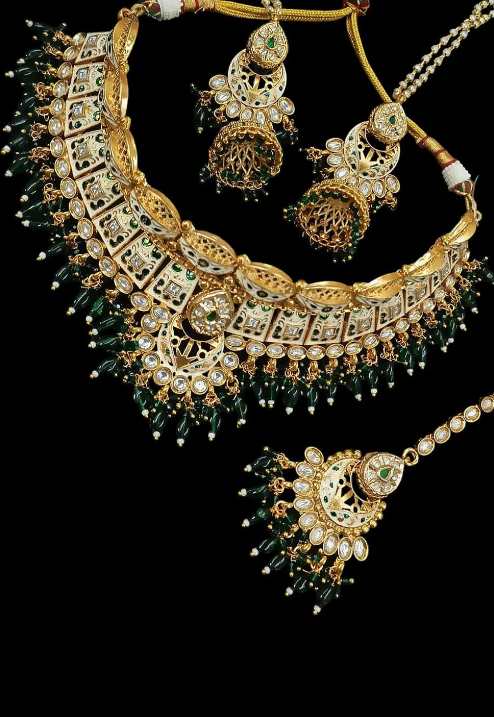 Kundan Choker Necklace Set