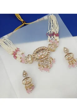 Kundan Choker Necklace Set