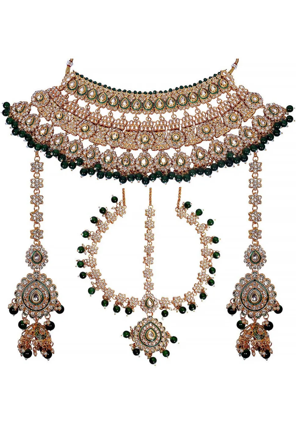 Kundan Choker Necklace Set