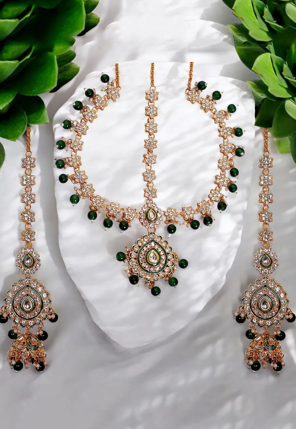 Kundan Choker Necklace Set