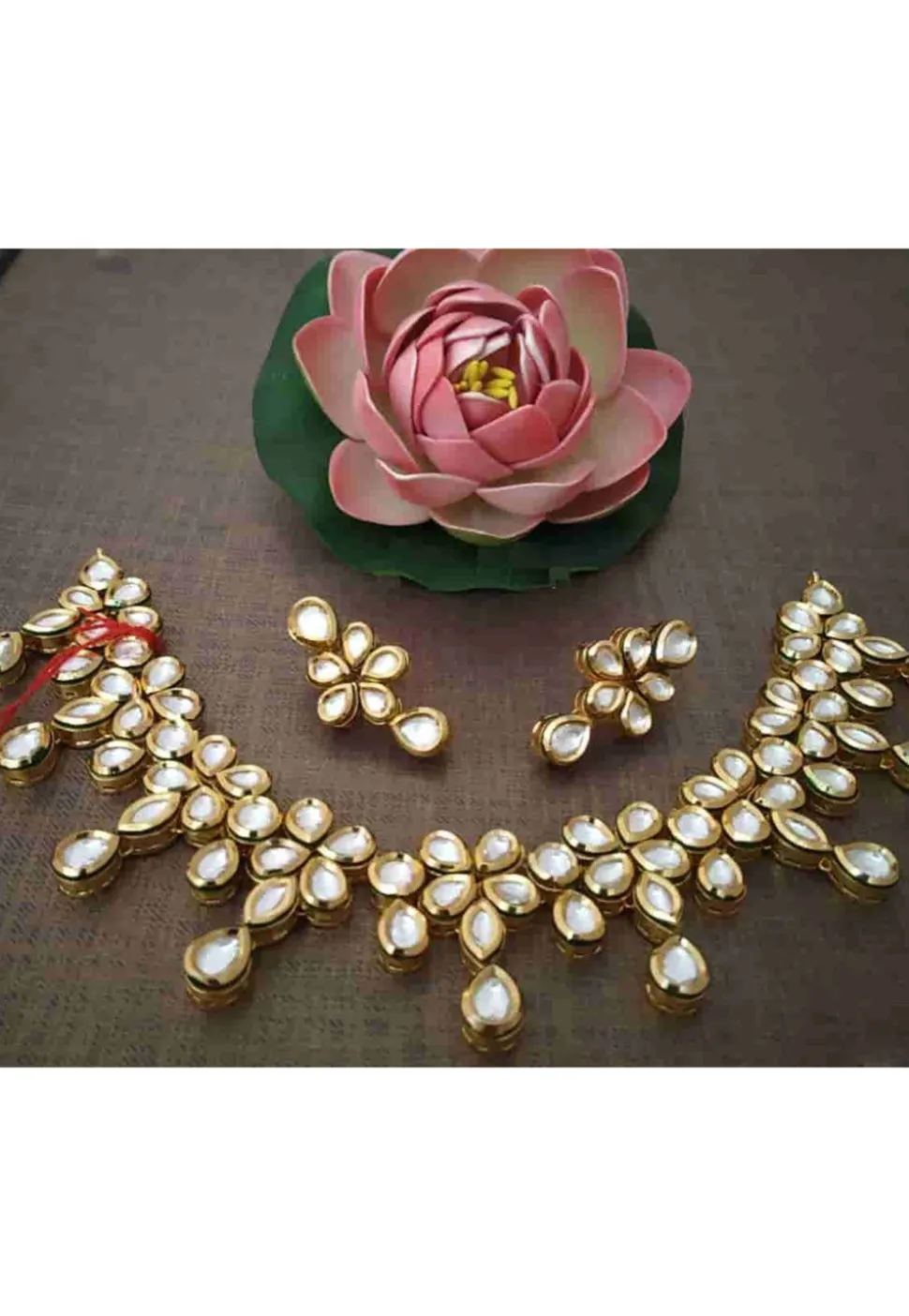 Kundan Choker Necklace Set